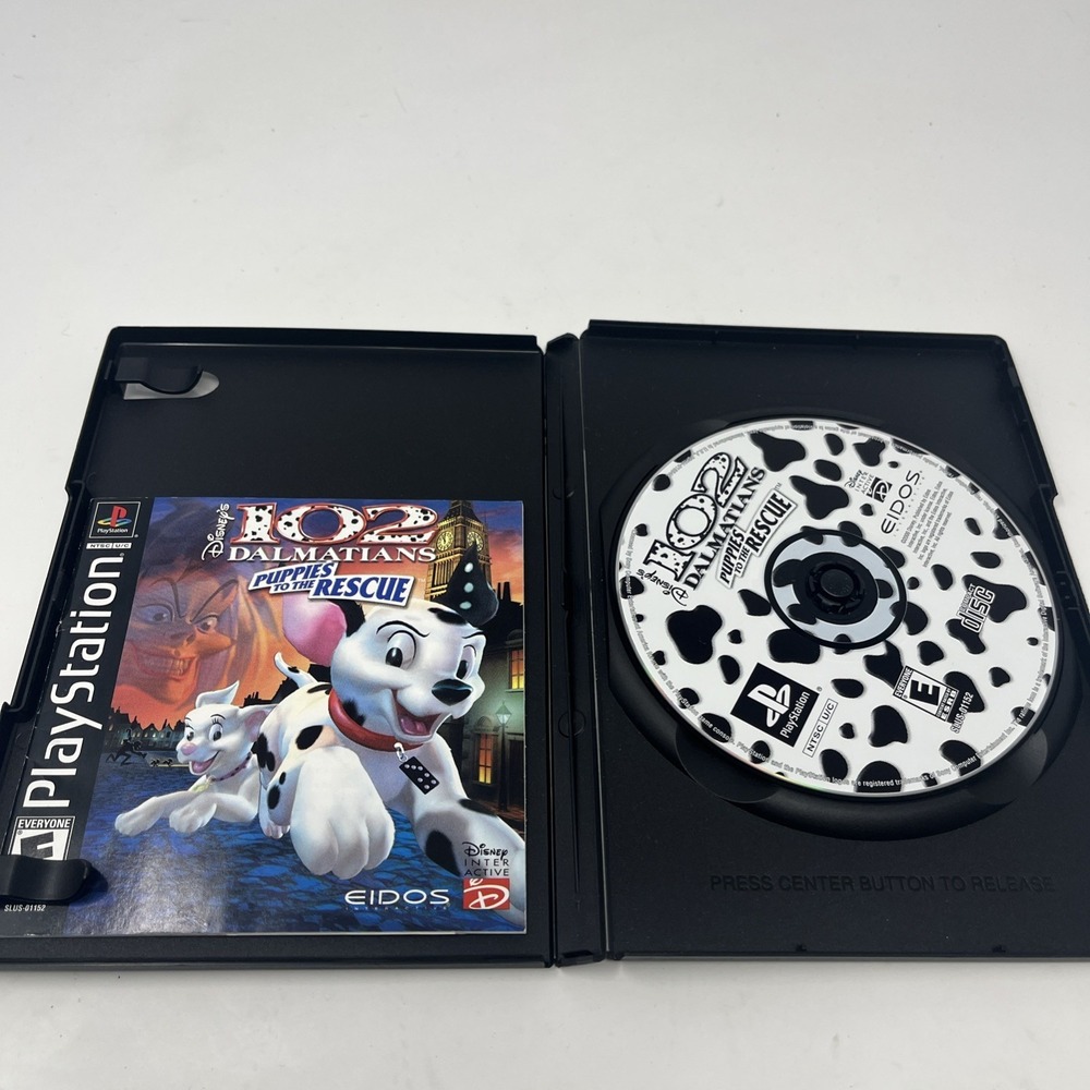 Disney's 102 Dalmatians: Puppies to the Rescue (PlayStation 1) Disc Manual Only